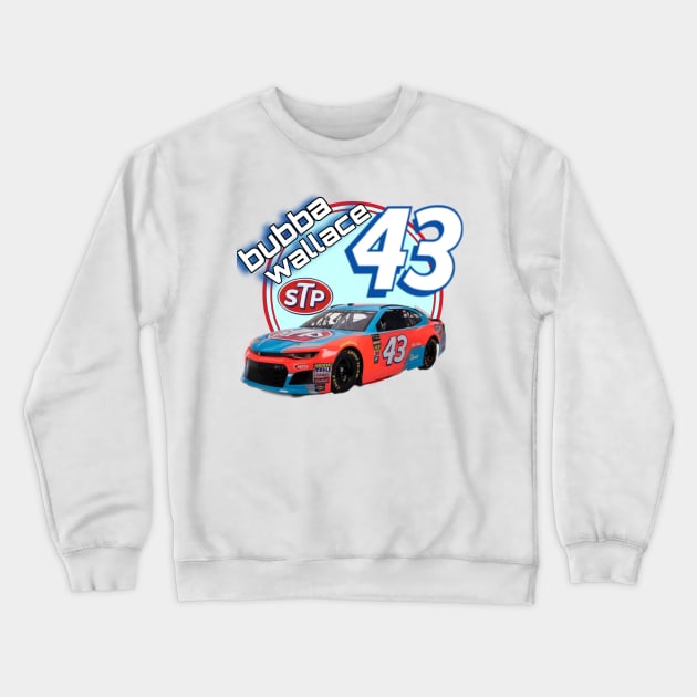 bubba wallace Crewneck Sweatshirt by mohamedayman1